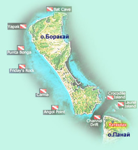 boracay map 275x300 Остров Боракай: стоит ли ехать?